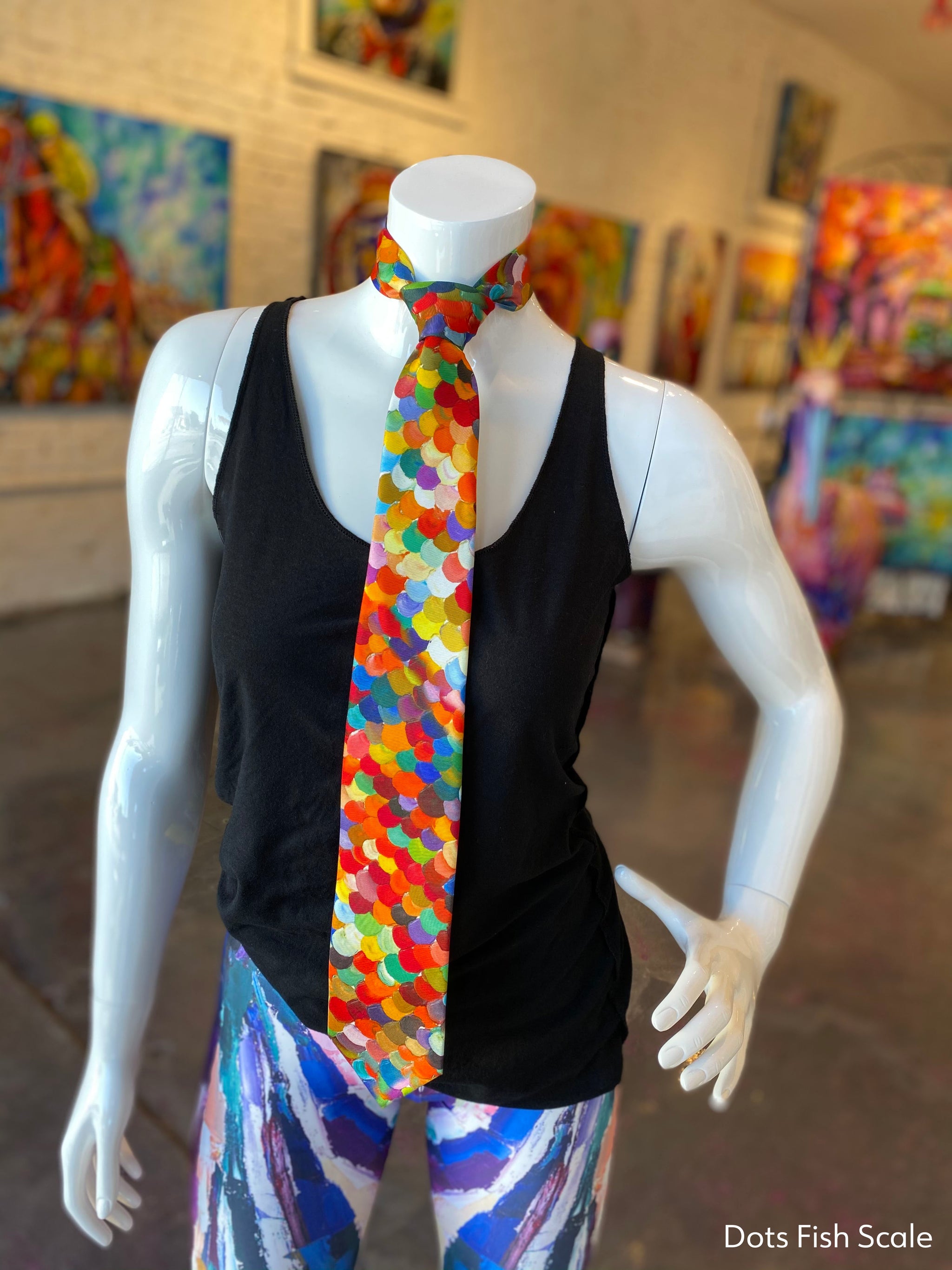 100% Silk Tie – Becky Fos