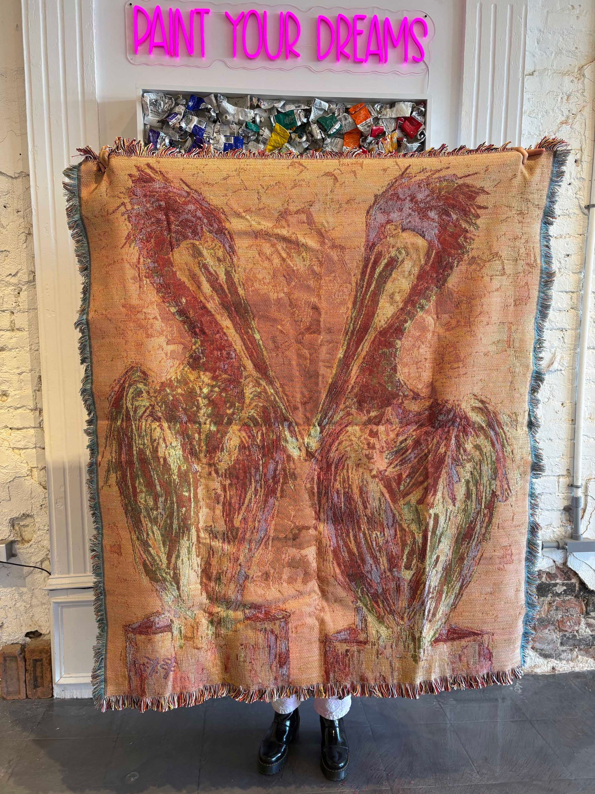 Woven Blanket - Dynamic Duo – Becky Fos