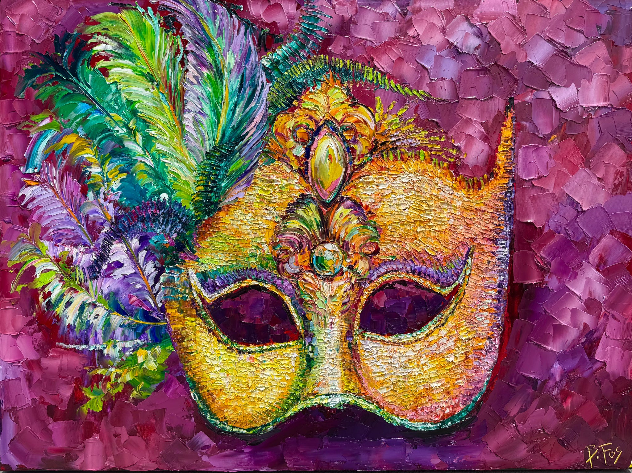 Mardi Gras Masquerade – Becky Fos