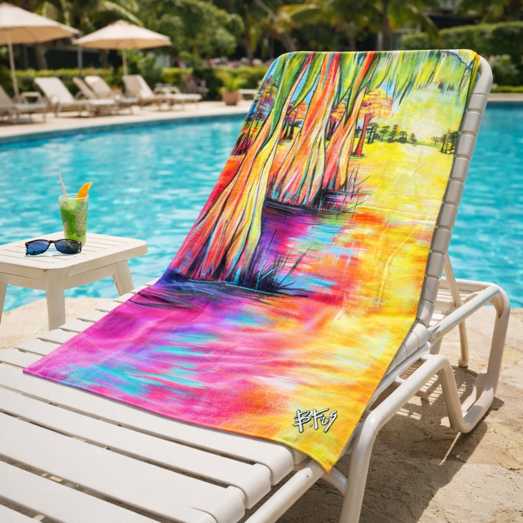Limited-Edition B.Fos Deluxe Beach Towel Limited-Edition B.Fos Deluxe Beach Towel