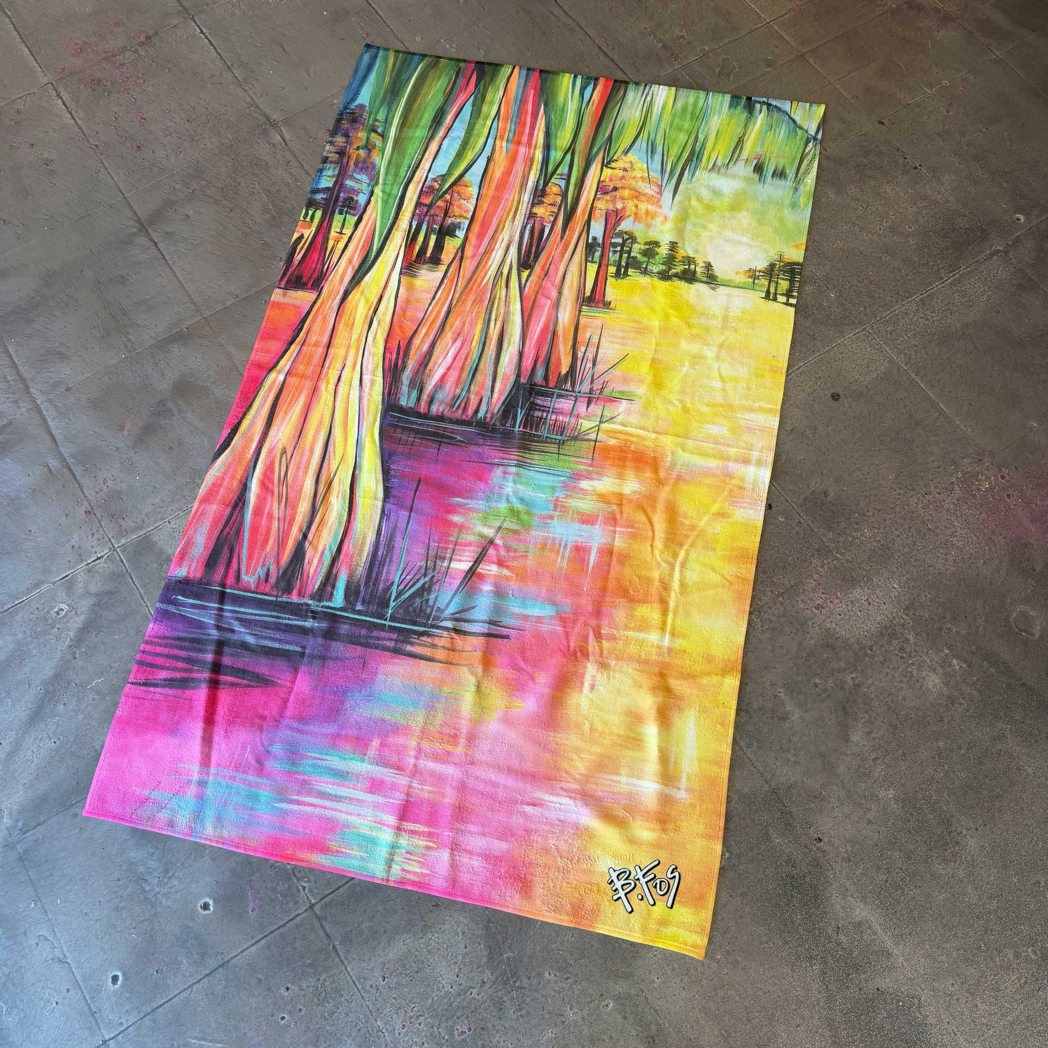 Limited-Edition B.Fos Deluxe Beach Towel 