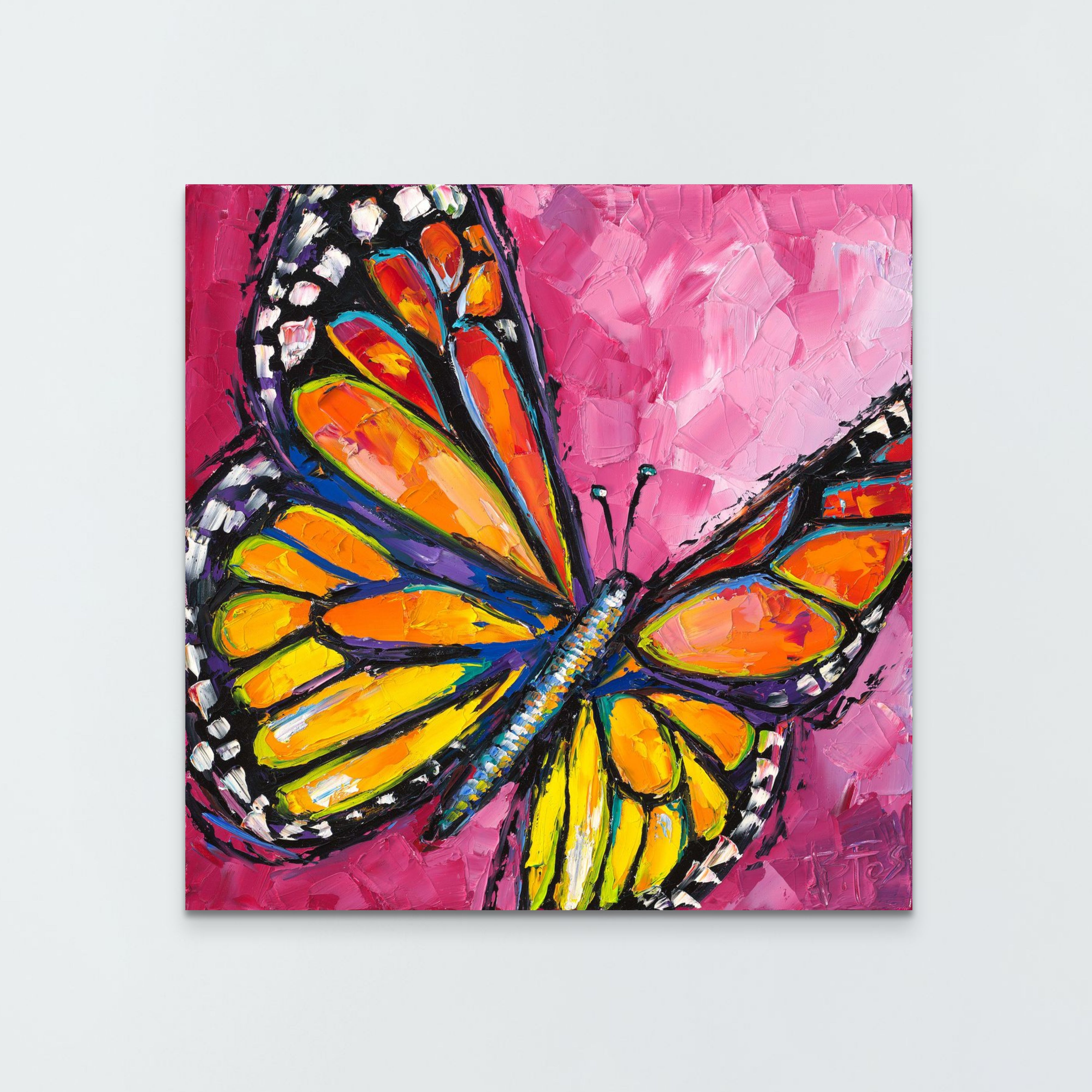 絵画 butterfly Honey's Butterfly – Becky Fos
